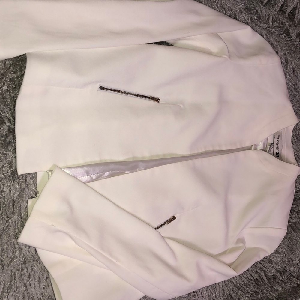 White blazer